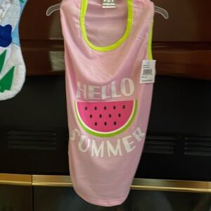 Hello summer puppy dress